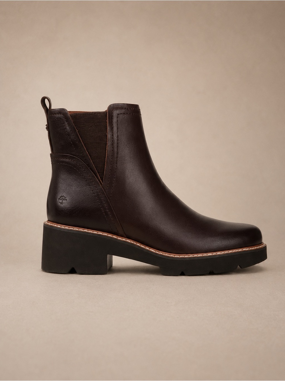 NEW Naturalizer Darry Bootie Dark Brown Leather Waterproof Ankle Boots 12W